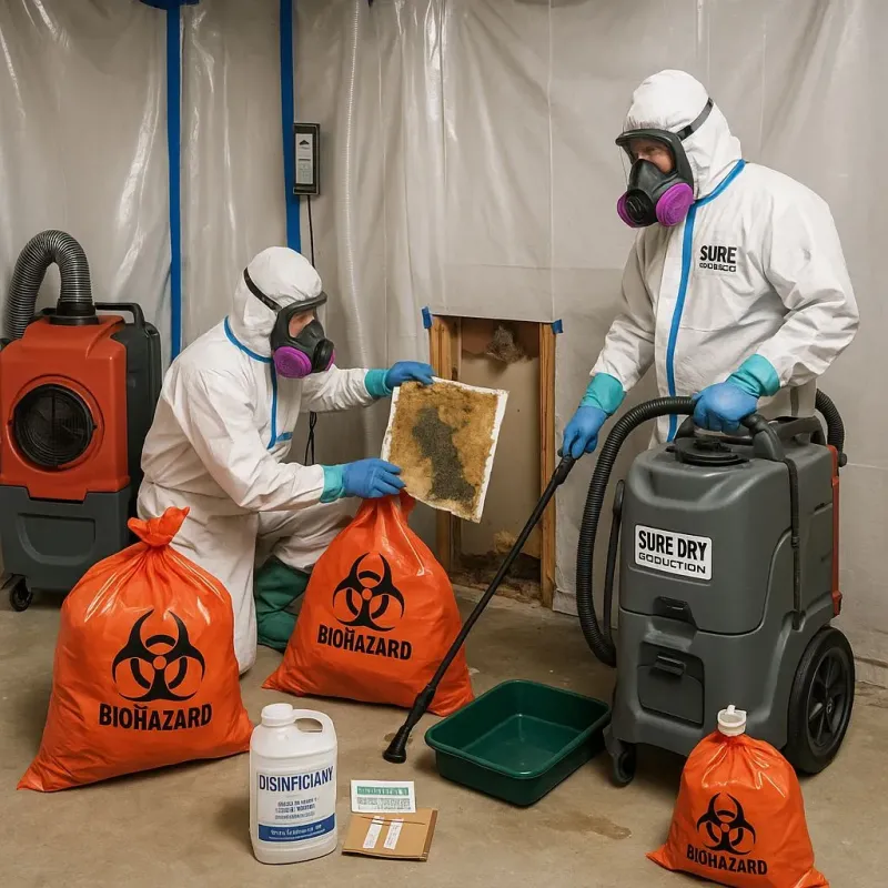 Contaminated Water Handling Protocols process in Woodbury Heights, NJ