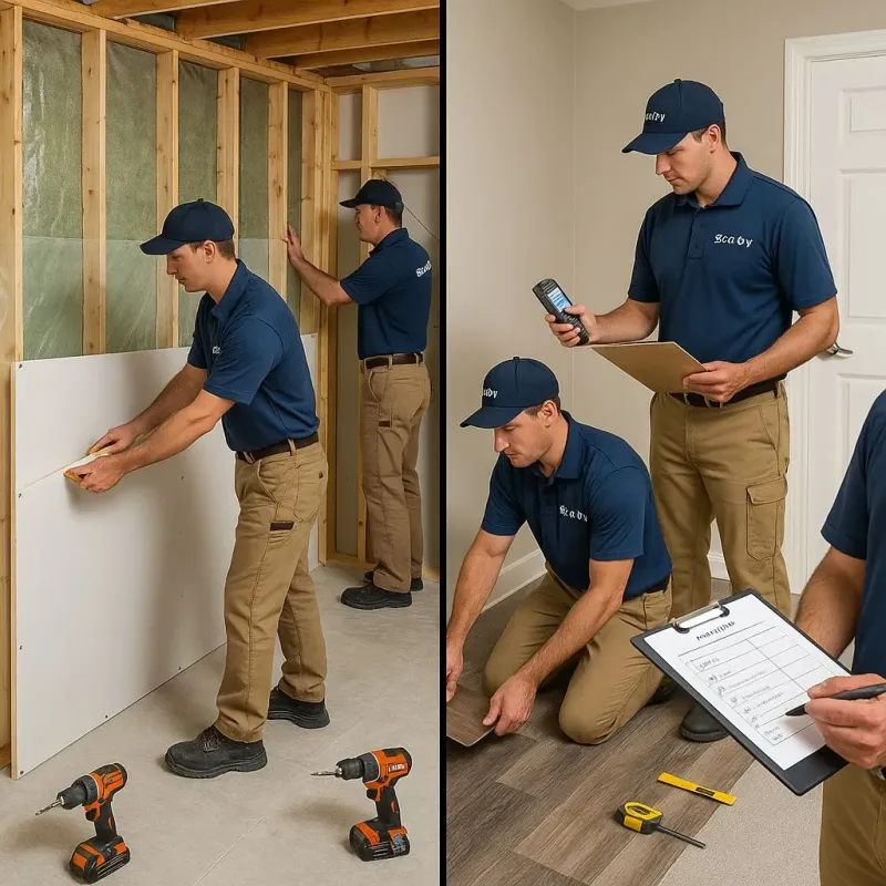 Repairs and Reconstruction process in Woodbury Heights, NJ